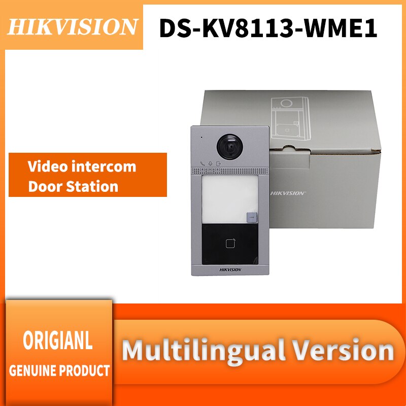 Hikvision DS-KV8113-WME1(B)      ī б PoE   ߿ ȭ ̼ 3 ǥñ
